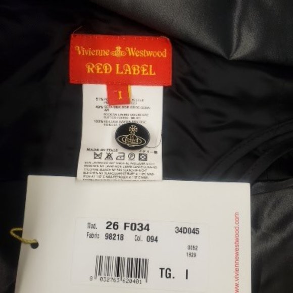 Vivienne Westwood Red Label Top NWT - Picture 5 of 9